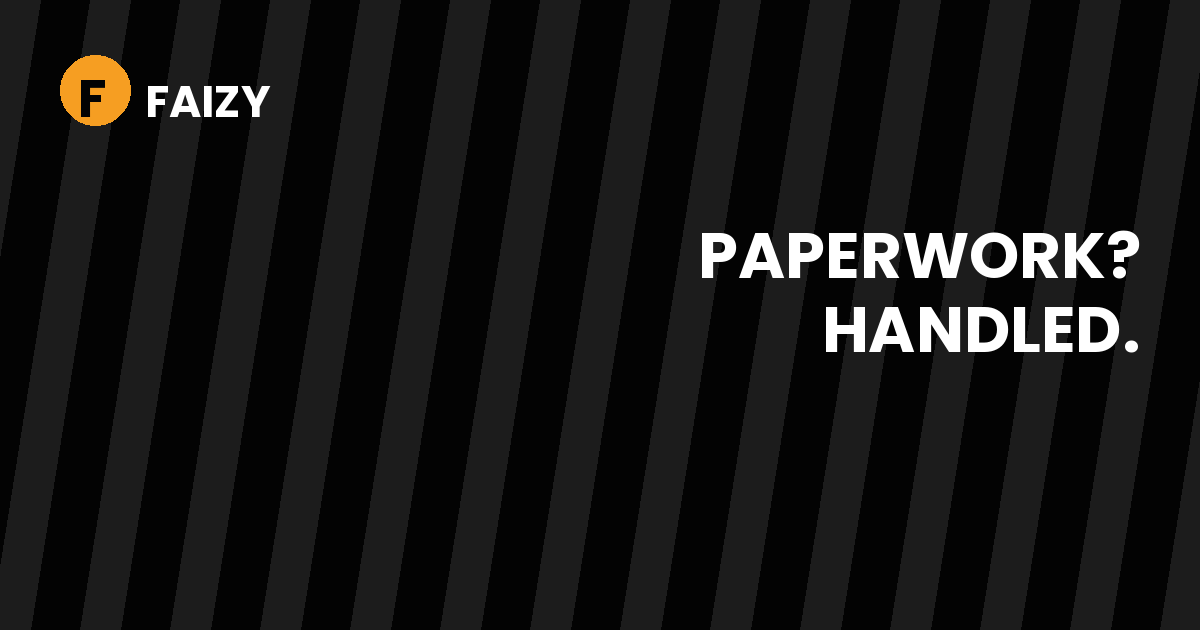 Faizy document services - NADRA, passport, and attestation support in Pakistan